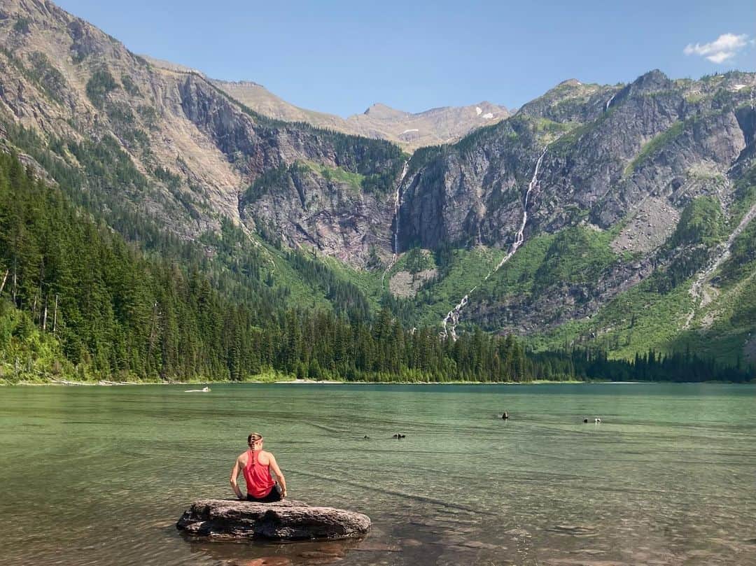 Laura Martyのインスタグラム：「Glacier and Yellowstone! So much adventure packed into just a few short days… I’ll definitely be back for more」