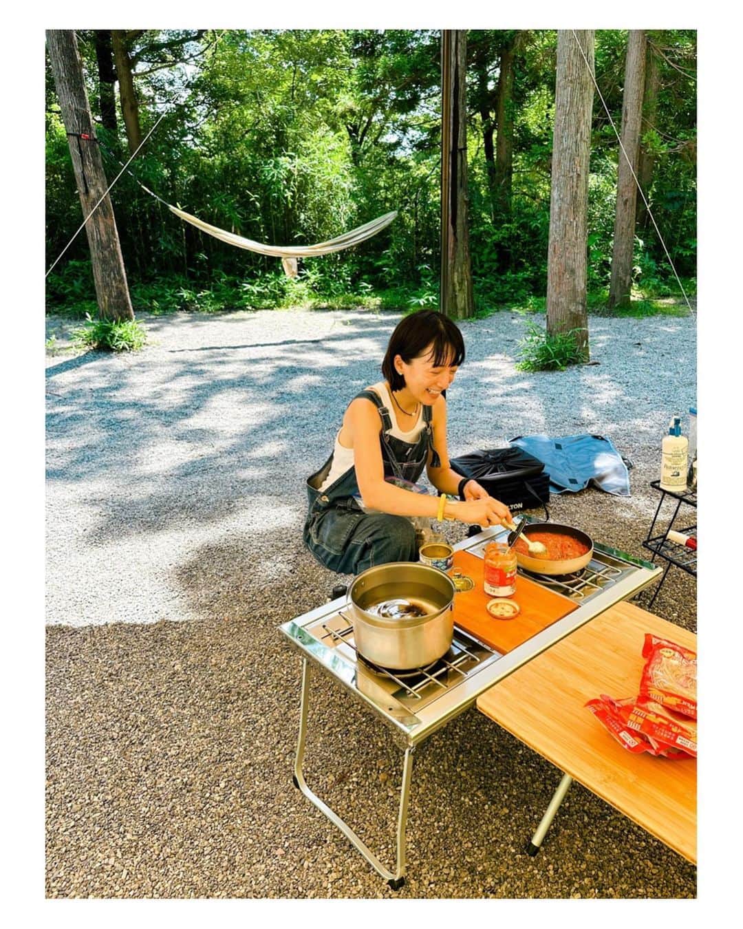 高山直子さんのインスタグラム写真 - (高山直子Instagram)「Camp！🏕️ 最高の2日間☀️  この夏はちょこちょこ近場で楽しいこと盛りだくさんの予定👙  #dayoff」7月12日 12時35分 - nao_70koro