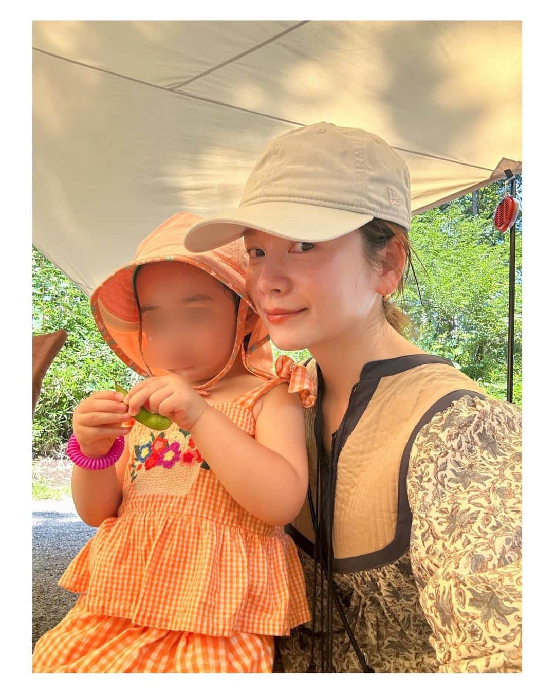 高山直子のインスタグラム：「Camp！🏕️ 最高の2日間☀️  この夏はちょこちょこ近場で楽しいこと盛りだくさんの予定👙  #dayoff」