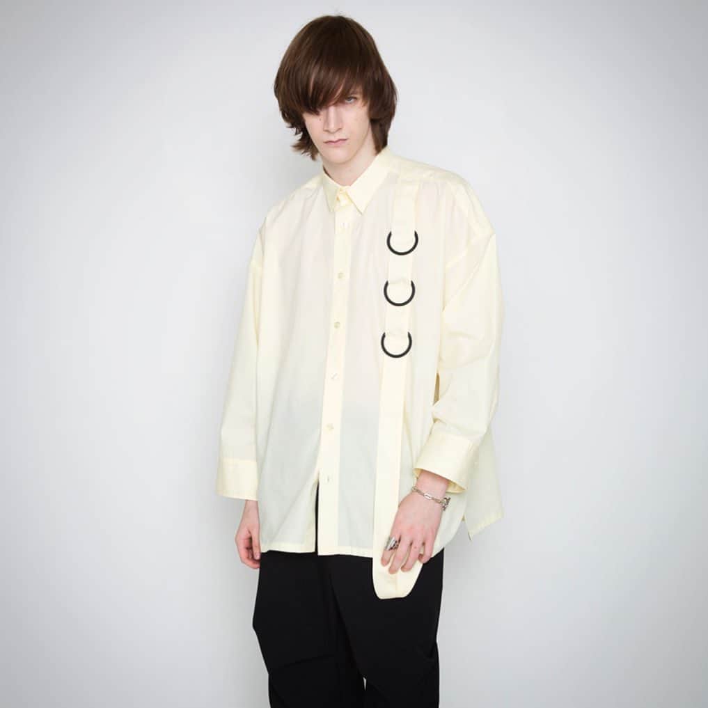 のインスタグラム：「MILKBOY 2023 Autumn Collection  BELT STRAP SHIRTS  #milkboy」