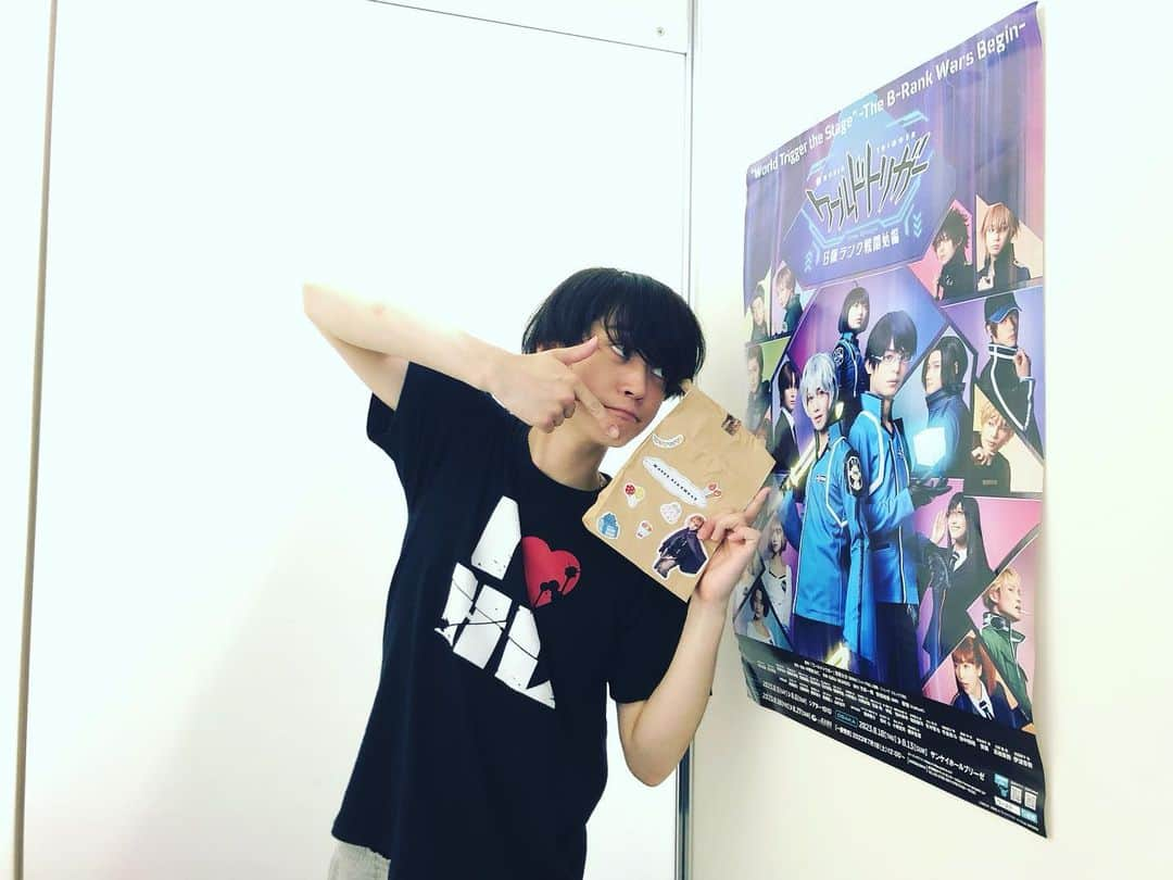 百瀬朔さんのインスタグラム写真 - (百瀬朔Instagram)「お祝いしていただきました！！ #稽古場で #お祝い #めっちゃ嬉しい #幸せ #がんばらねば #ワーステ #ワールドトリガー」7月12日 15時08分 - momose.saku.official