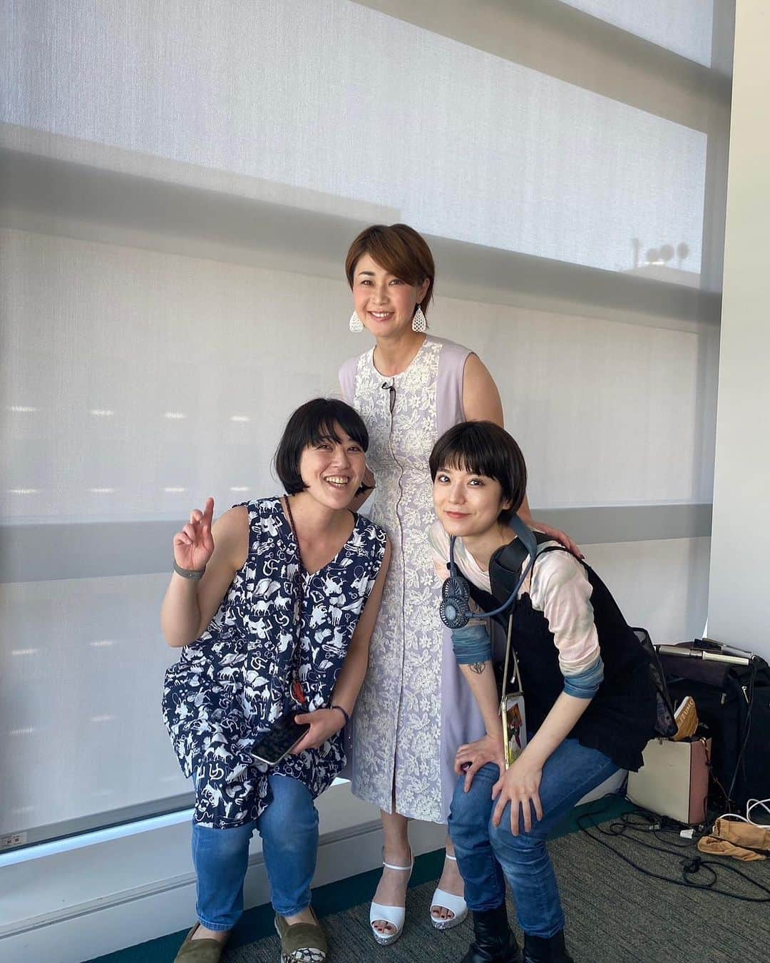 古閑美保さんのインスタグラム写真 - (古閑美保Instagram)「お仕事 @yuka_ebifly  @tomoechika  @mariaohba」7月12日 15時31分 - kogamihokogamiho