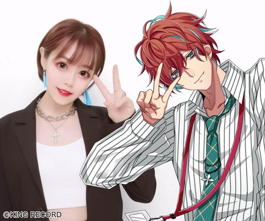 鈴木もものインスタグラム：「ちょっと前のヲタ活🐺👔🥂」