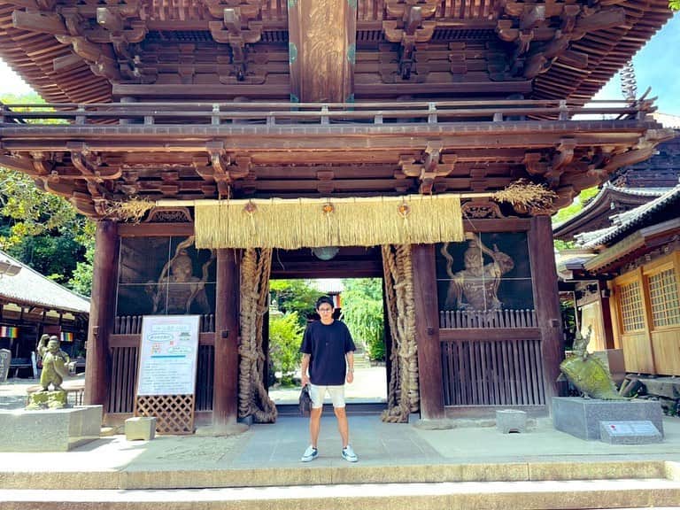 吉永啓之輔のインスタグラム：「愛媛でも⛩🙏  #愛媛県」