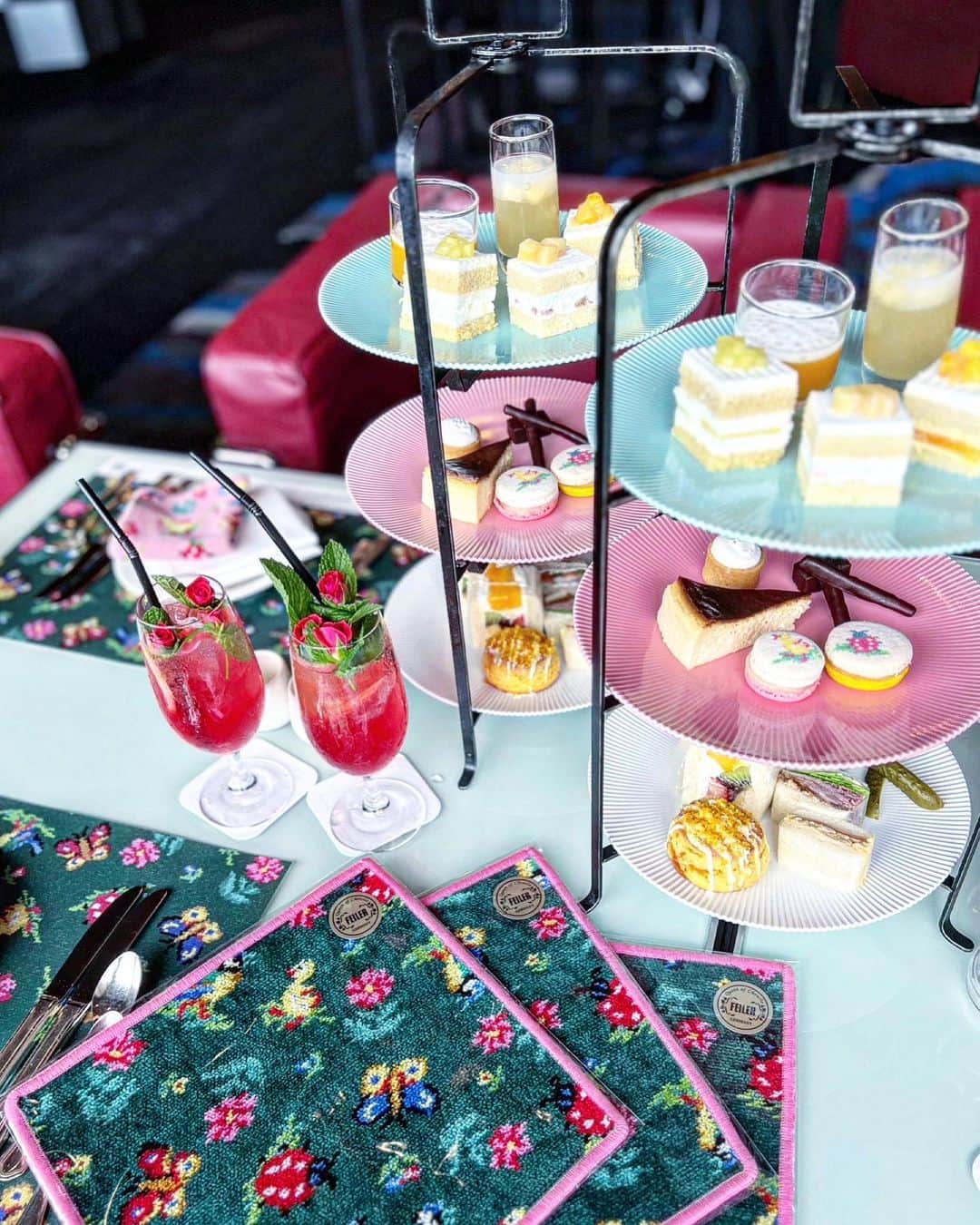 フェイラー ニューオータニ ハンカチ スーパーメロンショートケーキ