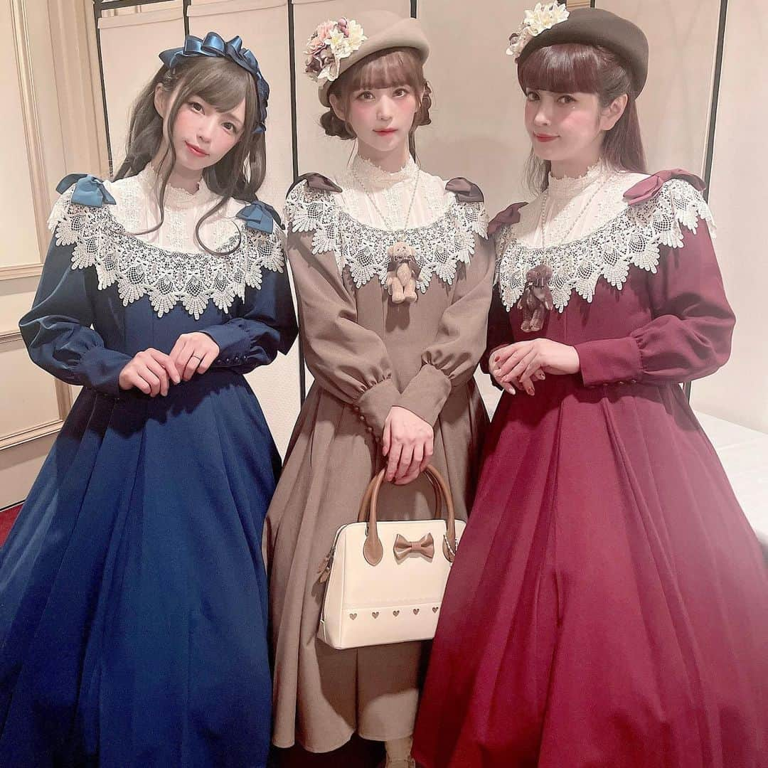 皆方由衣のインスタグラム：「Innocent World 25周年記念イベントありがとうございました♡♡  #lolitafashion #クラロリ #ロリータ」