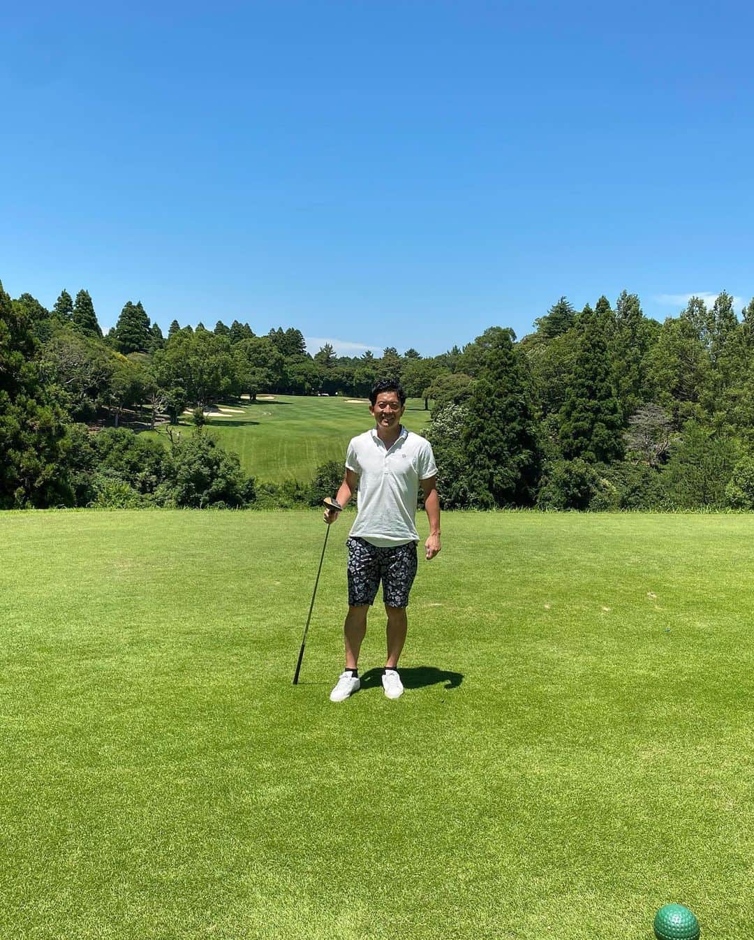 太田吉彰のインスタグラム：「ゴルフ🏌️ 真名カントリークラブ  #ゴルフ　#golf  #千葉  #真名カントリークラブ」