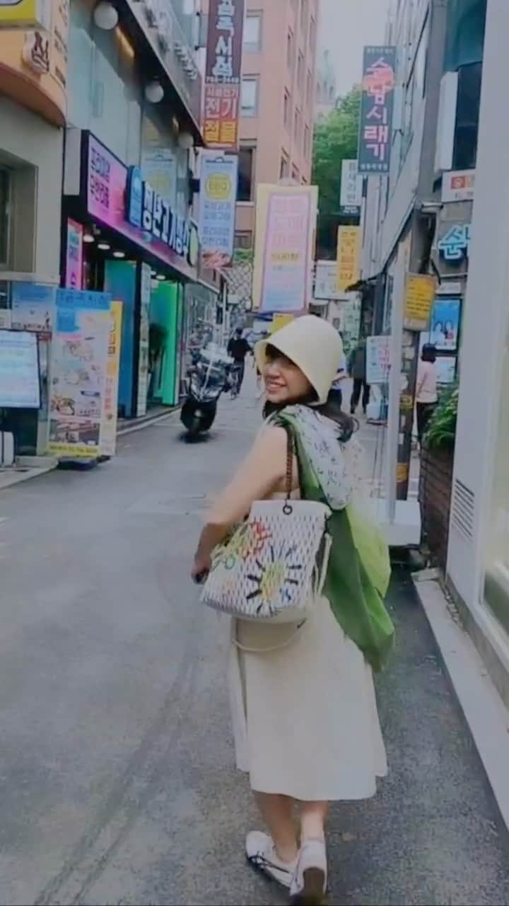 永原真夏のインスタグラム：「韓国でたくさん食べました」