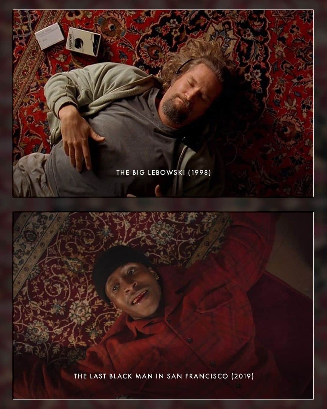 アカデミー賞さんのインスタグラム写真 - (アカデミー賞Instagram)「Mere coincidences or intentional nods? Here are a few films that have identical or very similar shots:  • 'Samurai Fiction' (1998) and 'Kill Bill: Volume 1' (2003) • 'The Big Lebowski' (1998) and 'The Last Black Man in San Francisco' (2019) • 'Körkarlen' (1921) and 'The Shining' (1980) • 'Get Out' (2017) and 'Us' (2019) • 'The Virgin Suicides' (1999) and 'Frances Ha' (2012) • 'One Hour Photo' (2002) and 'Drive' (2011) • 'The Wizard of Oz' (1939) and 'The Lord of the Rings: The Two Towers' (2002) • 'To Live and Die in L.A.' (1985) and 'Ambulance' (2022) • 'The Grand Budapest Hotel' (2014) and 'Paddington 2' (2017)  What film shots have you seen that immediately made you think of another movie?」7月13日 4時05分 - theacademy