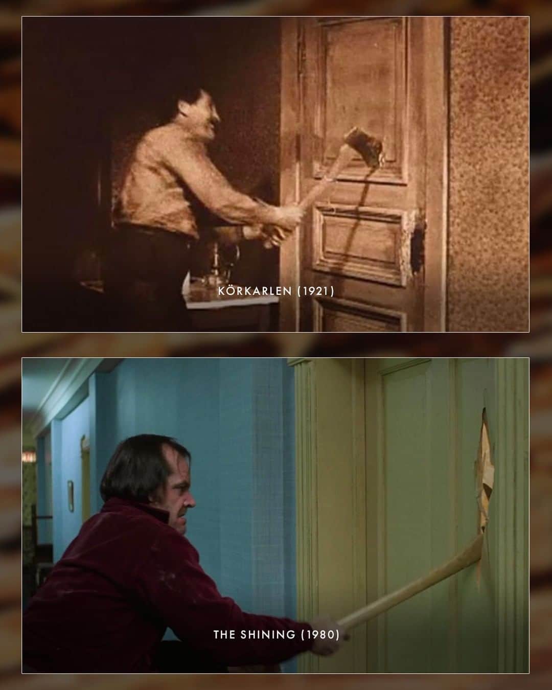 アカデミー賞さんのインスタグラム写真 - (アカデミー賞Instagram)「Mere coincidences or intentional nods? Here are a few films that have identical or very similar shots:  • 'Samurai Fiction' (1998) and 'Kill Bill: Volume 1' (2003) • 'The Big Lebowski' (1998) and 'The Last Black Man in San Francisco' (2019) • 'Körkarlen' (1921) and 'The Shining' (1980) • 'Get Out' (2017) and 'Us' (2019) • 'The Virgin Suicides' (1999) and 'Frances Ha' (2012) • 'One Hour Photo' (2002) and 'Drive' (2011) • 'The Wizard of Oz' (1939) and 'The Lord of the Rings: The Two Towers' (2002) • 'To Live and Die in L.A.' (1985) and 'Ambulance' (2022) • 'The Grand Budapest Hotel' (2014) and 'Paddington 2' (2017)  What film shots have you seen that immediately made you think of another movie?」7月13日 4時05分 - theacademy