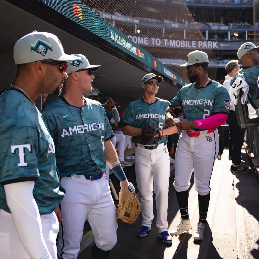 コーリー・シーガーさんのインスタグラム写真 - (コーリー・シーガーInstagram)「2023 ASG is in the books. Had a great time representing the @Rangers with the boys this year in Seattle. Thank you to the fans for getting us there!!」7月13日 4時22分 - coreyseager5