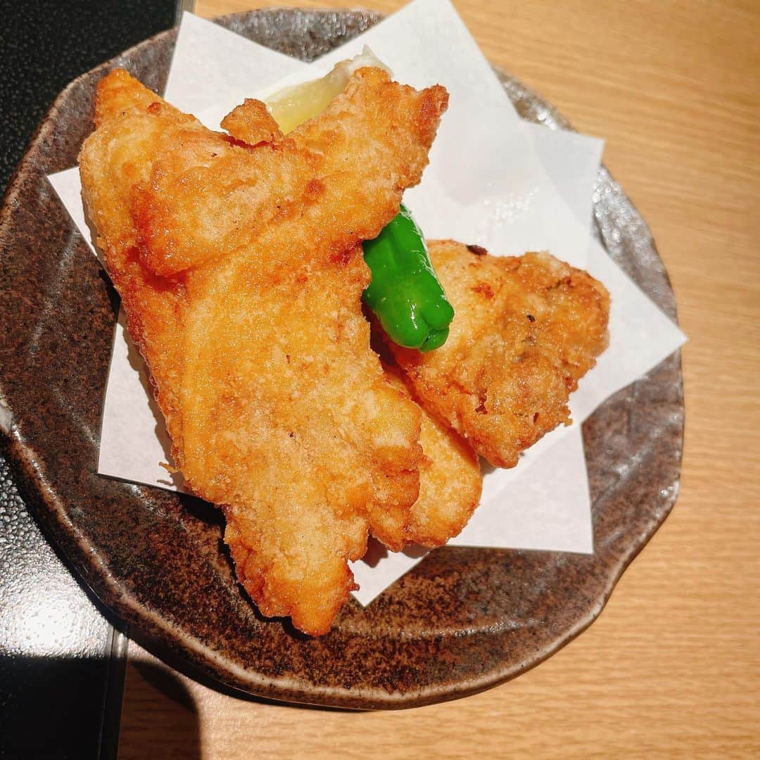 お茶の水うらんさんのインスタグラム写真 - (お茶の水うらんInstagram)「大大大好きな🐡  最近の好きな食べ物は 🐡と🦀と🦐です💕✨💕  外食は絶対これ✨ ふぐの唐揚げが日本一美味しい✨ そしてヘルシー最高💕💕  今月大阪行くからその時も絶対フグ食べる🐡💕 いいお店あるかな？✨  #ふぐ #🐡 #フグ #グルメ #gourmet #delicious #food #てっちり」7月12日 19時43分 - uran_alcoholic