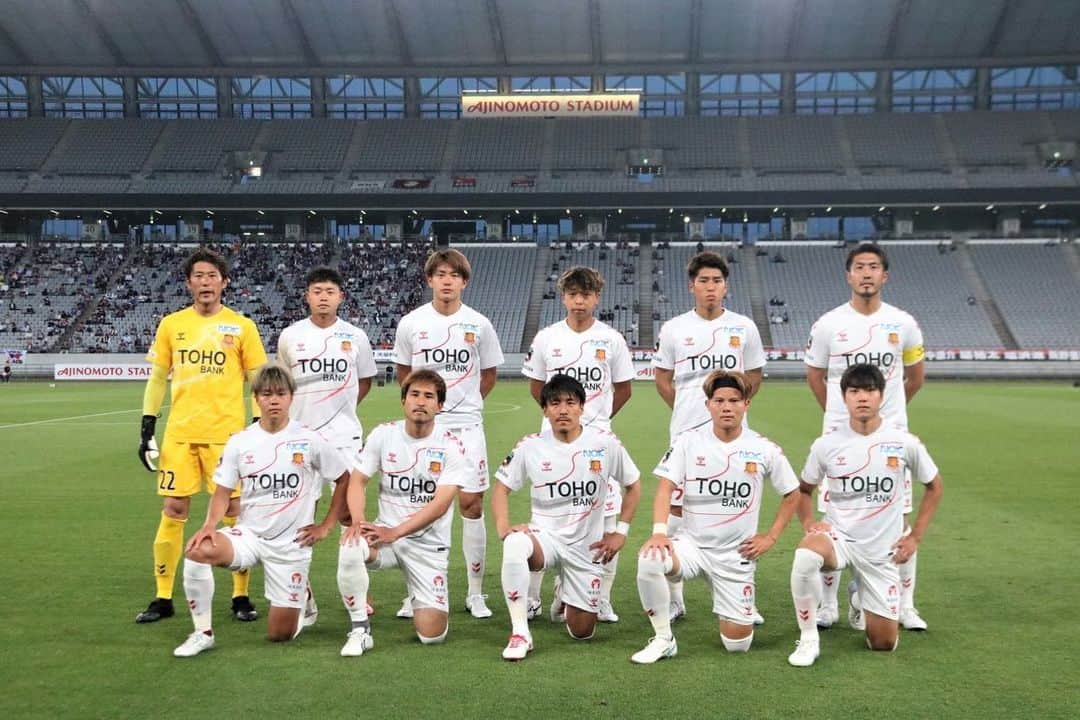 大武峻のインスタグラム：「vs FC東京 1-3 LOSE . . #天皇杯2回戦 #福島ユナイテッド #FC東京 #44 #大武峻」