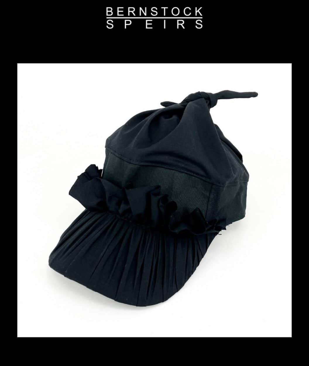 バーンストックスピアーズのインスタグラム：「New for you.  Beautiful baseball cap with cotton touched peak and soft top-knot.  It really is a beauty!!」