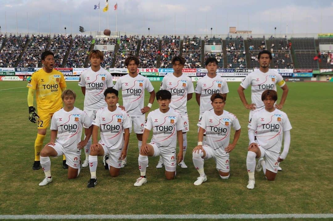 のインスタグラム：「vs 鹿児島ユナイテッド 1-3 LOSE . . #明治安田生命j3リーグ #福島ユナイテッド #鹿児島ユナイテッド #44 #大武峻」