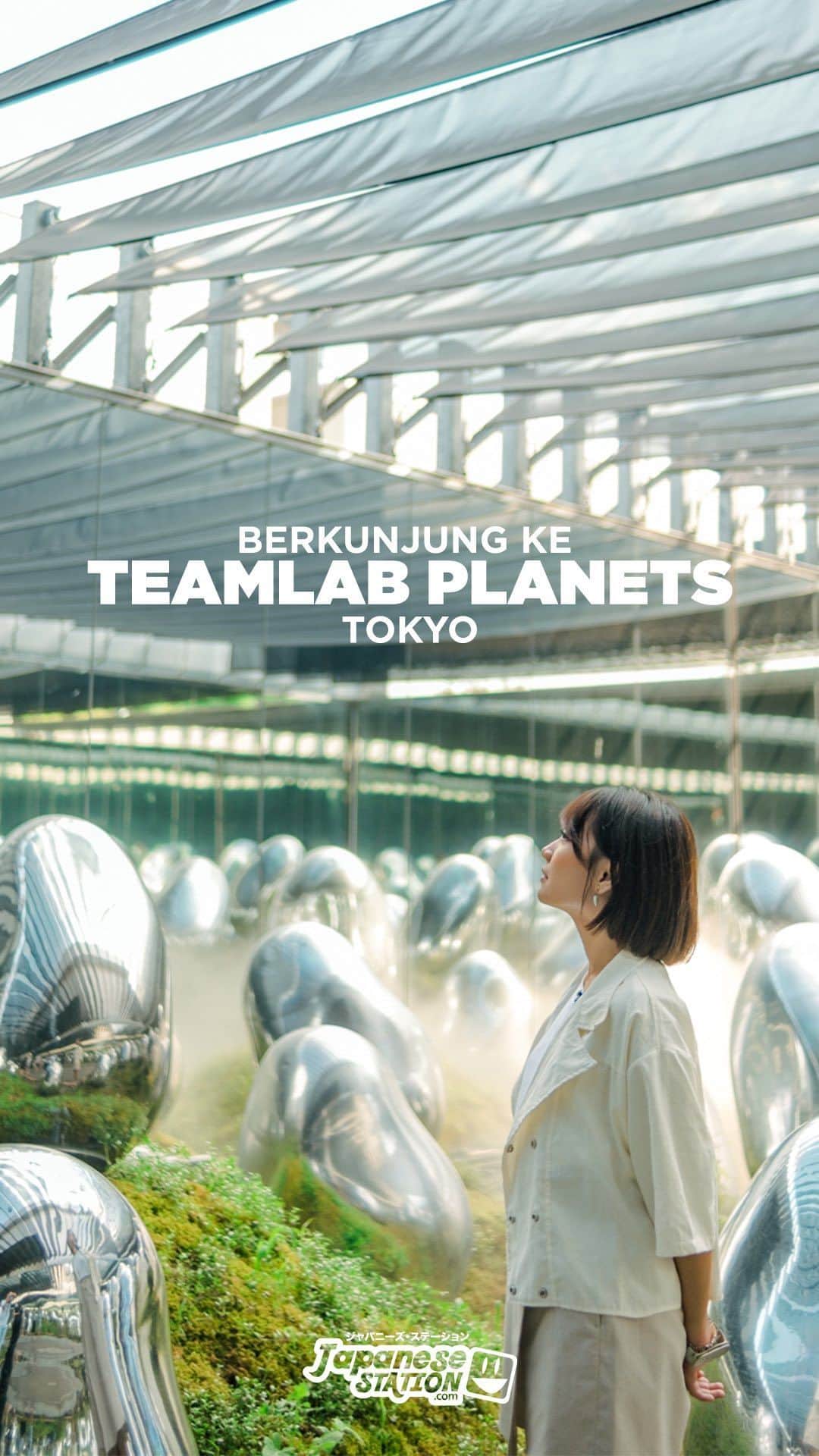 フィフィヨナ・アプリアニのインスタグラム：「Hi! Pada kesempatan kali ini, JS team berkesempatan mengunjungi @teamlab.planets yang berada di Odaiba, Tokyo bareng @viviyonaap 💫  Simak video selengkapnya di channel Youtube Japanese Station yaa : https://youtube.com/@japanesestationchannel 🔥  Teamlab Planets merupakan Salah satu tempat yang wajib kalian kunjungi ketika berkunjung ke Jepang! Siapa saja yang sudah pernah kesini? bagaimana pengalaman kalian selama kesini? yuk share di comment yaa 🤗  #teamlabplanets #teamlabsplanettokyo #teamlabsplanets2023 #japanesestation」