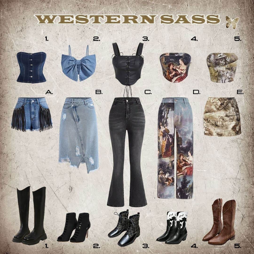 SHEINさんのインスタグラム写真 - (SHEINInstagram)「Wrangle up some 🔥 cowgirl slays for your festival SZN wardrobe with our Western Sass collection.  🔎12808968 13463512 13026827 13672219 13701680 13741879 15170613 14165700 13006570  #SHEIN #SHEINforAll #SHEINstyle #fashion #chic  #SHEINxVELD #SHEINmusicfest」7月12日 21時30分 - sheinofficial