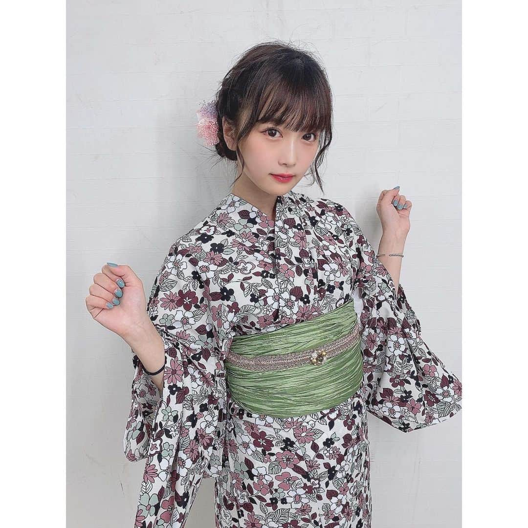 中川美優のインスタグラム：「こないだの👘」