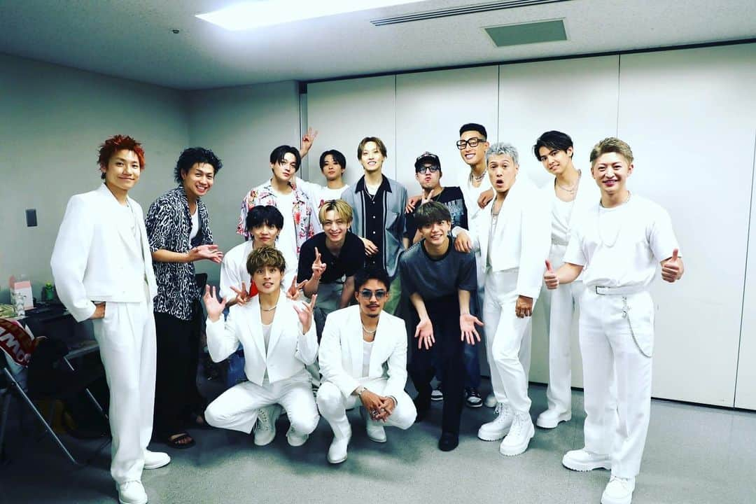 世界のインスタグラム：「GENERATIONS x FANTASTICS 久々 BATTLEOFTOKYO頑張りやす #GENERATIONS #FANTASTICS #BATTLEOFTOKYO」