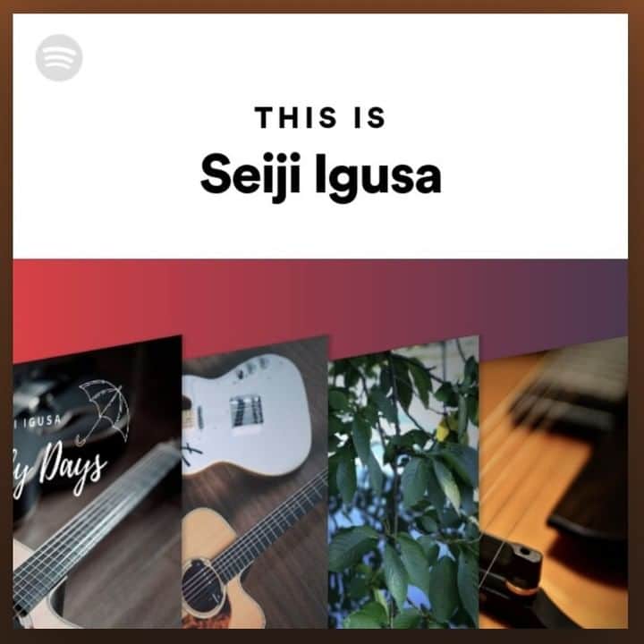 井草聖二さんのインスタグラム写真 - (井草聖二Instagram)「Spotify's official playlist "This is Seiji Igusa" is now available.   Spotify → "Seiji Igusa"  https://open.spotify.com/playlist/37i9dQZF1DZ06evO2W4TwB?si=465abebdb49b48e4」7月12日 21時37分 - seiji_igusa