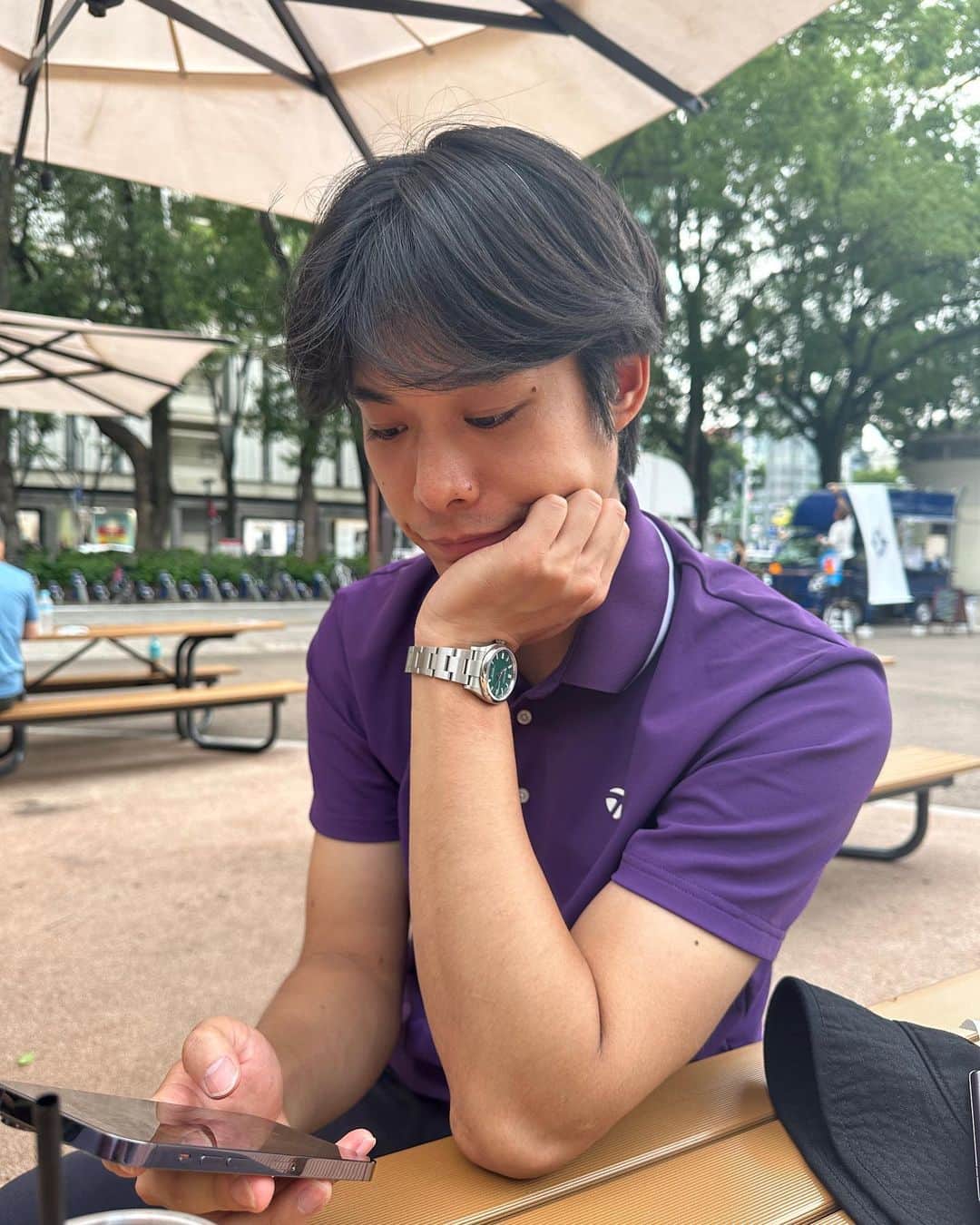 岸田タツヤさんのインスタグラム写真 - (岸田タツヤInstagram)「インスタはかっこよくいきたいからさっ」7月12日 21時45分 - kishidatatsuya416