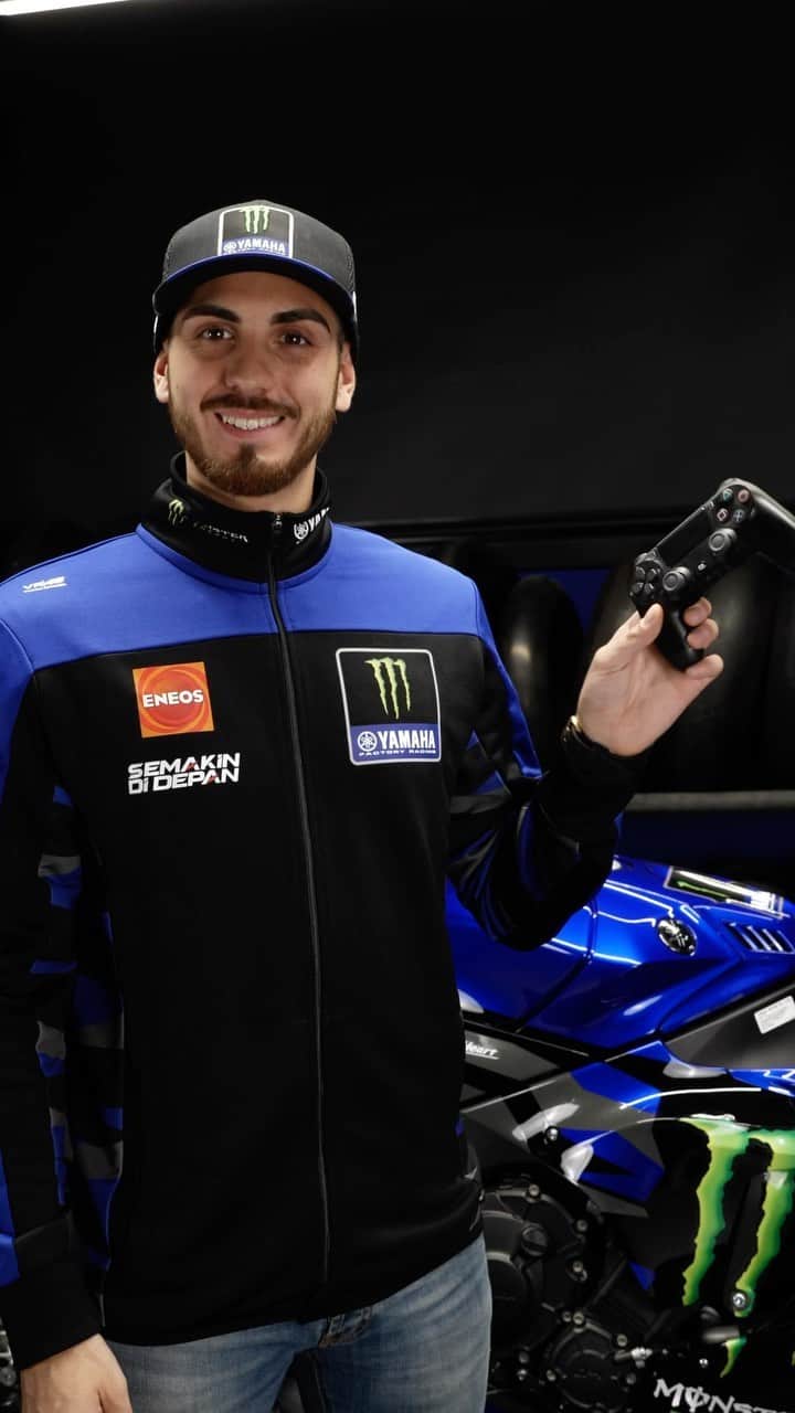 のインスタグラム：「Two down, one more to go 🔥   For the final 2023 @motogpesport Pro Challenge @73trast will set a hot lap at the Austrian Spielberg track in dry conditions ✊  #MonsterYamaha | #MotoGPeSport | #73Trast | #Trastevere73」