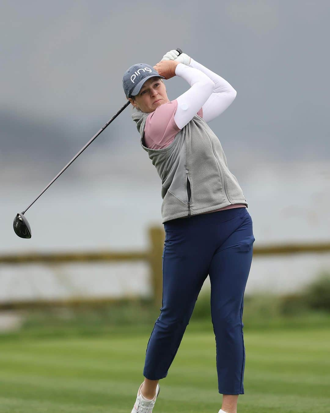 アリー・ユーイングのインスタグラム：「Thankful for my time and week @pebblebeachresorts and @uswomensopen! Solid final round and snuck out an 11th place finish! Couple of weeks at home then off to Europe! #majorseason」