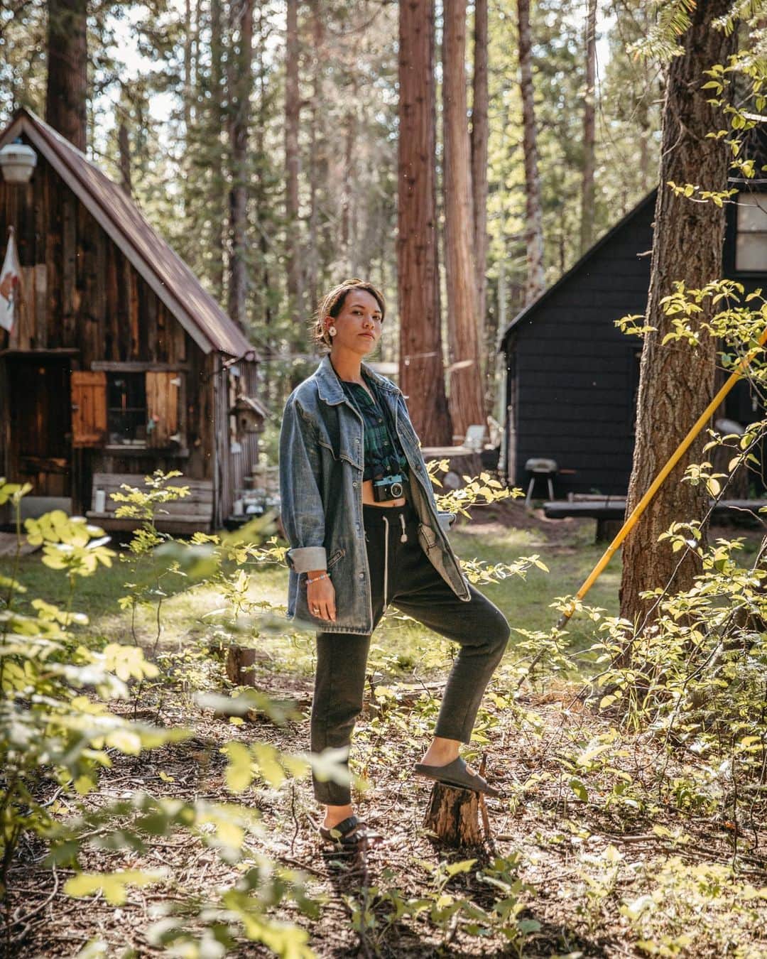 ローレン·ランドルフのインスタグラム：「Summer Solstice Campout Lake Spaulding, CA」