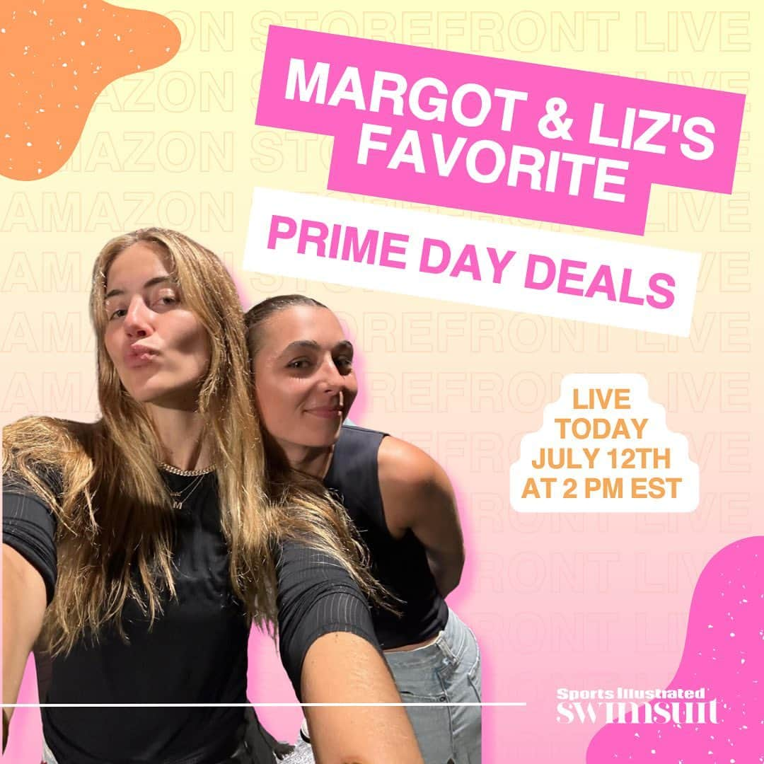 Sports Illustrated Swimsuitさんのインスタグラム写真 - (Sports Illustrated SwimsuitInstagram)「Join SI Swimsuit Fashion Editor’s @margotzamet and @lizwentworth LIVE from our Amazon Storefront today at 2 PM EST to talk all about their favorite #PrimeDay deals from fashion to beauty and everything in between! 🛍️  Tune in through the link in our bio.」7月12日 23時42分 - si_swimsuit