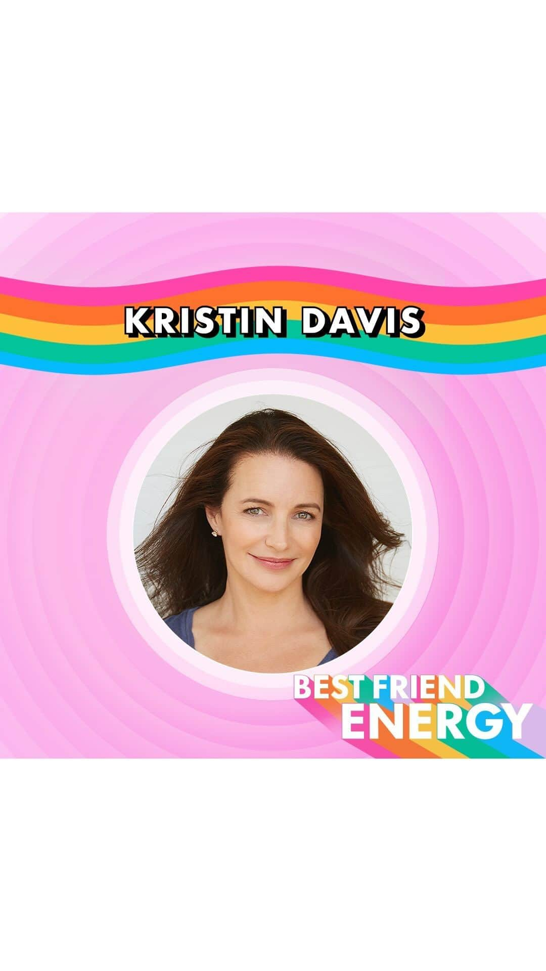 クリスティン・デイヴィスのインスタグラム：「@iamkristindavis on @bestfriendenergy this week is a dream come true!! We’ve been fans of Sex in the City since college, so we are *too* excited about season 2 of @justlikethatmax!! Everyone go stream @justlikethatmax on @streamonmax! 💖」