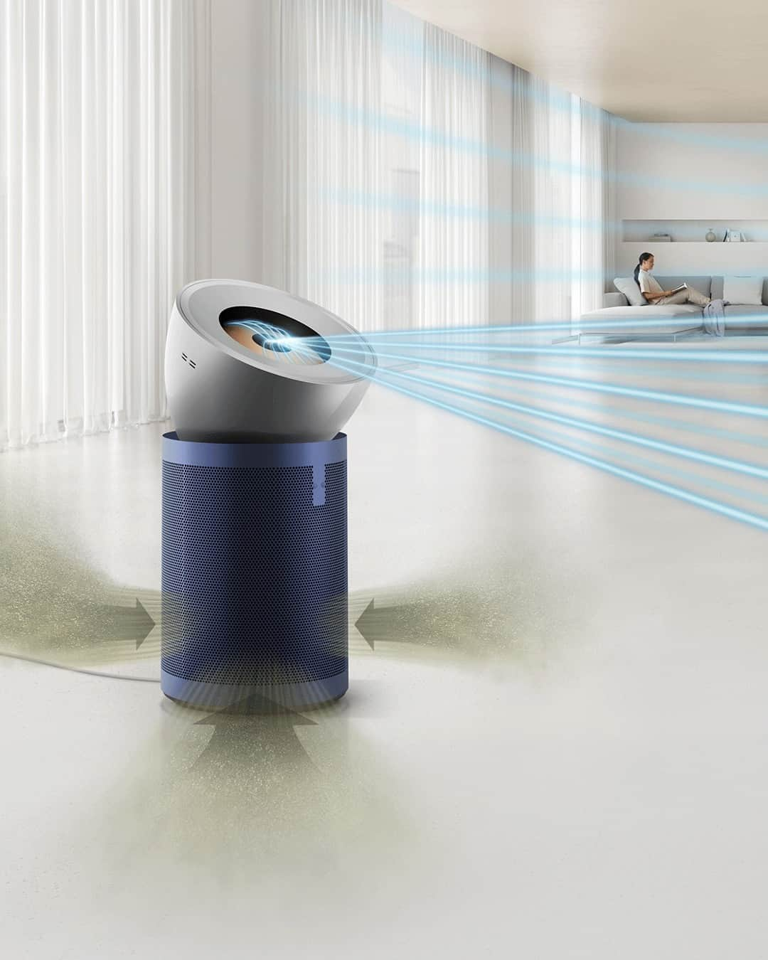 Dysonさんのインスタグラム写真 - (DysonInstagram)「Dyson’s quietest, most powerful purifier.   The Dyson Purifier Big+Quiet Formaldehyde projects air over 10 metres to purify large spaces. Quietly. Captures 99.95% ultrafine particles, removes gases and odours. And even destroys formaldehyde.  Now available in Malaysia, Singapore, Korea, Hong Kong and China. Sign up for more information using the link in bio.   #BigandQuiet #DysonPurifier #MostPowerfulPurifier #AirQuality #DysonTechnology」7月13日 0時10分 - dyson