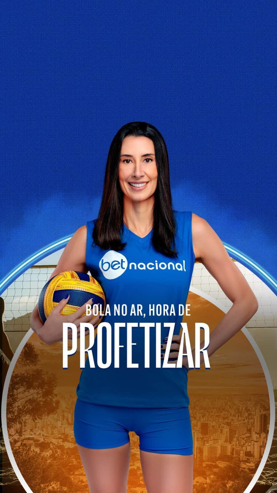 シェイラ・カストロのインスタグラム：「Amanhã tem início os jogos das quartas de final da Liga das Nações de Vôlei Feminina com jogos super decisivos! A bola vai subir e você vai profetizar demais na maior Bet do Brasil!  Profetize com a Betnacional!🏐✅🏐  #Betnacional #ABetdosbrasileiros」