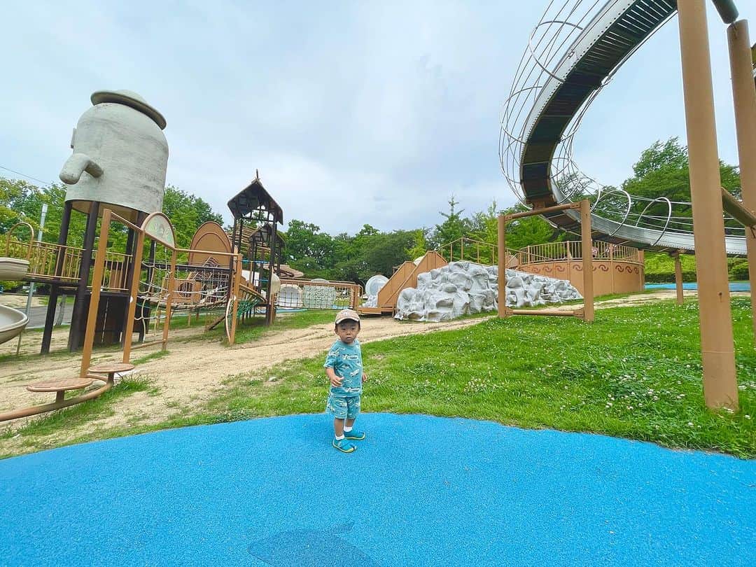 梶剛さんのインスタグラム写真 - (梶剛Instagram)「朝の公園は貸し切りだ！  最高〜！  #香川県 #峰山公園」7月13日 12時18分 - kajitsuyoshi