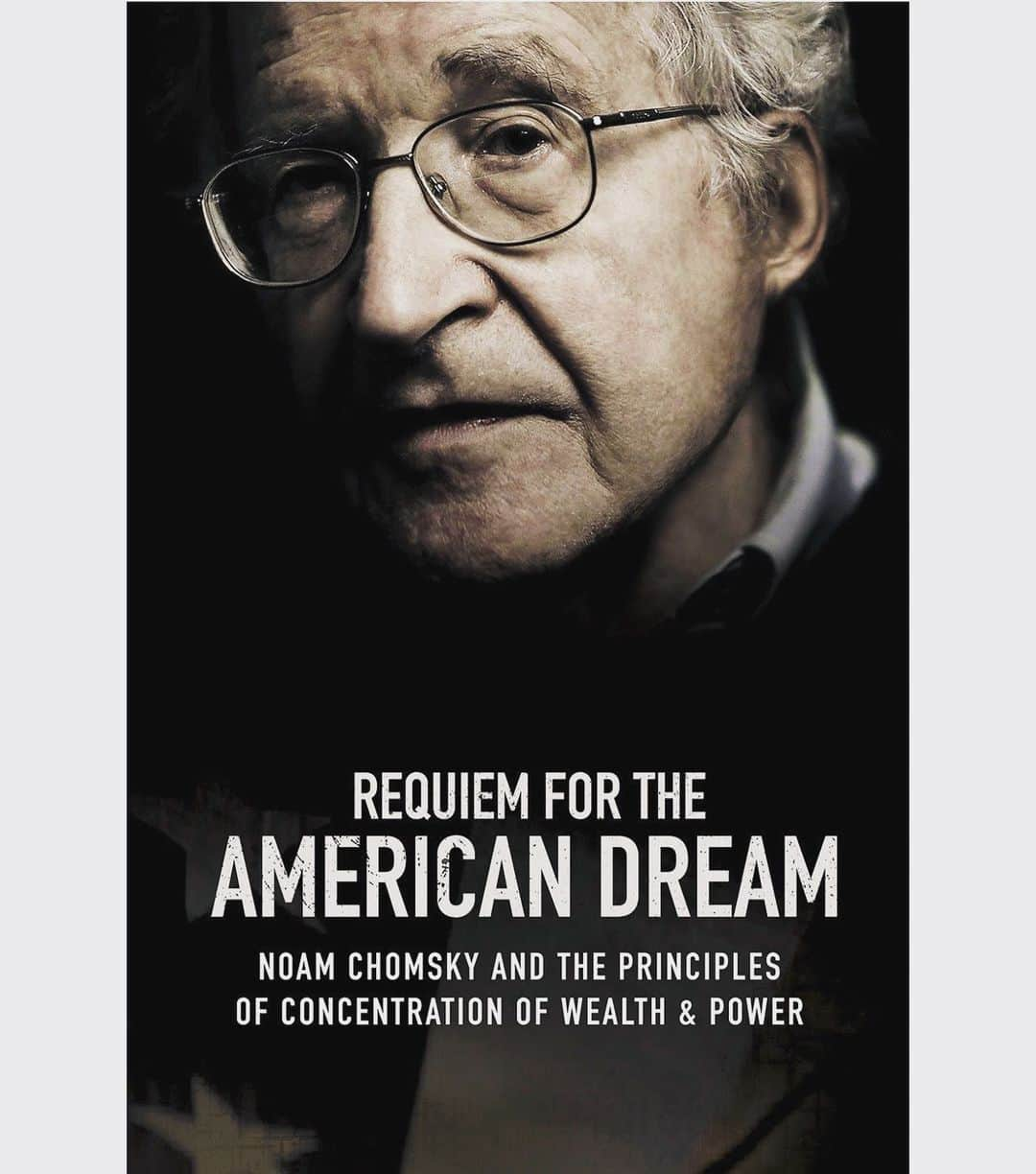 ドミニク・パーセルのインスタグラム：「“ Class mobility was part of the American dream, it’s all collapsed”—Noam Chomsky.」