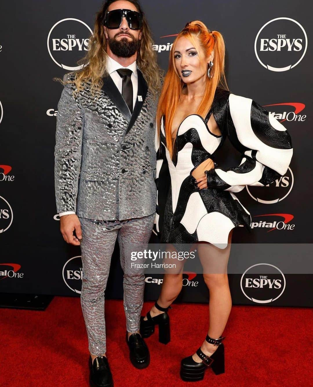 レベッカ・ノックスさんのインスタグラム写真 - (レベッカ・ノックスInstagram)「You have out done yourself sir @kingtroi   #espys @morfiumfashion」7月13日 12時24分 - beckylynchwwe