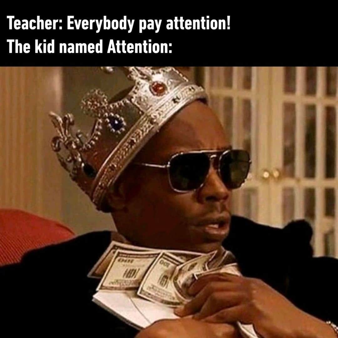 9GAGさんのインスタグラム写真 - (9GAGInstagram)「how to get rich: name your kid Attention  - #payattention #teacher #memes #9gag」7月13日 13時00分 - 9gag