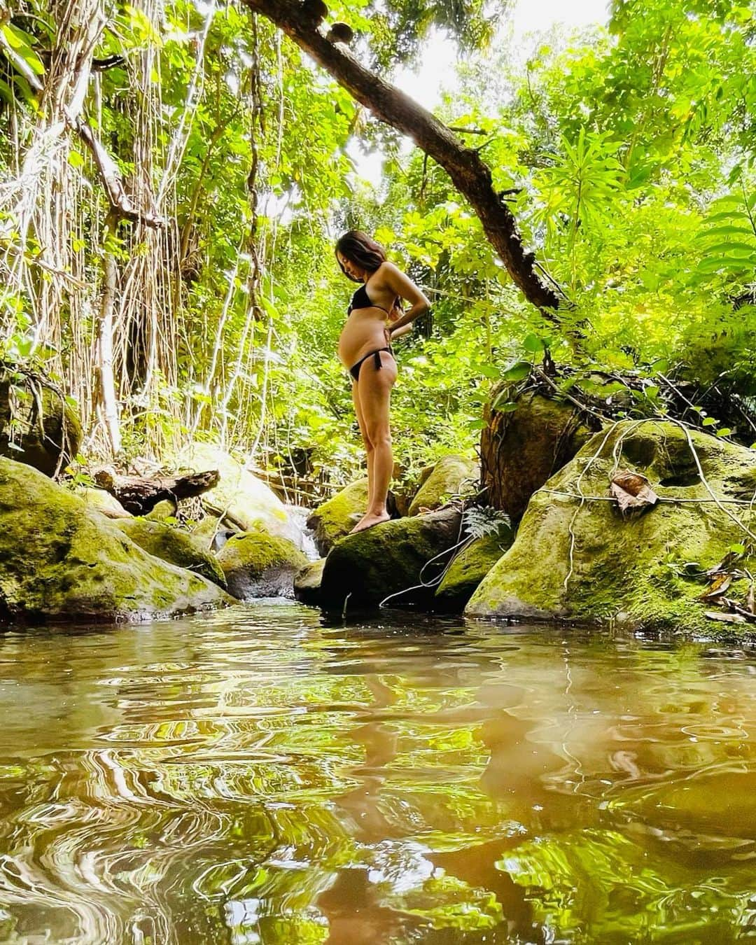 テイラー鈴木さんのインスタグラム写真 - (テイラー鈴木Instagram)「#29weekspregnant at home in Hawaii 🌿✨」7月13日 13時04分 - taylorsuzuki