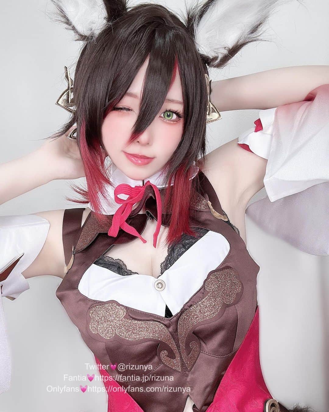 りずなのインスタグラム：「停雲  #cosplay #cos #coser #コスプレ #starrail #崩壊スターレイル #houkaistarrail #停雲 #tingyun」