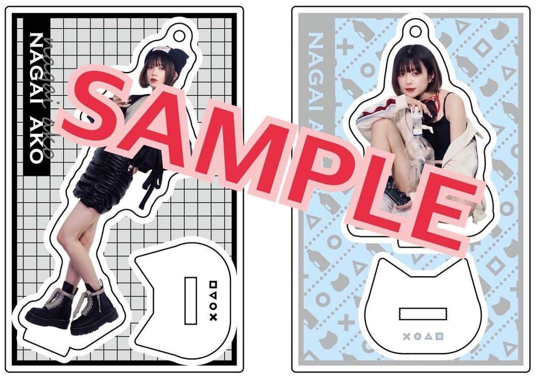 のインスタグラム：「アクリルスタンド2種類  7月29日(土)の飲みイベに持って行きます🍺  サイズ65mm×100mm  撮影はみてぃふぉ🐈 @hoshibicri0」