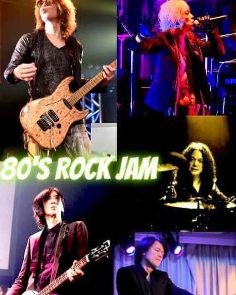 潮崎裕己のインスタグラム：「週明けの月曜日7/17の海の日は80's Rock Jam 。 過去の思い出に上がってきて気がつきましたが、2015年の7/19にvol.4 2019年の7/12にvol.18をやったそうです。 そして今回はvol.35。 続きますねーw 連休の最後を一緒に楽しみましょう。  【潮崎裕己presents 80’s Rock Jam Vol.35 Summer Special Live!!!!】  2023.7.17 mon THE CLUB SENSATION  ■開場：18:30 ■開演：19:00  ■前売：￥4,000(+2drinks￥1,200) ■当日：￥4,500(+2drinks￥1,200)  ■出演 Vo, 有待雅彦 Gt, 白田”RUDEE”一秀 Ba, michiaki Ds, 田中一光 Key, 潮崎裕己  https://sensation-jp.com/schedule/29949/  https://sensation-jp.com/ticket-book/」