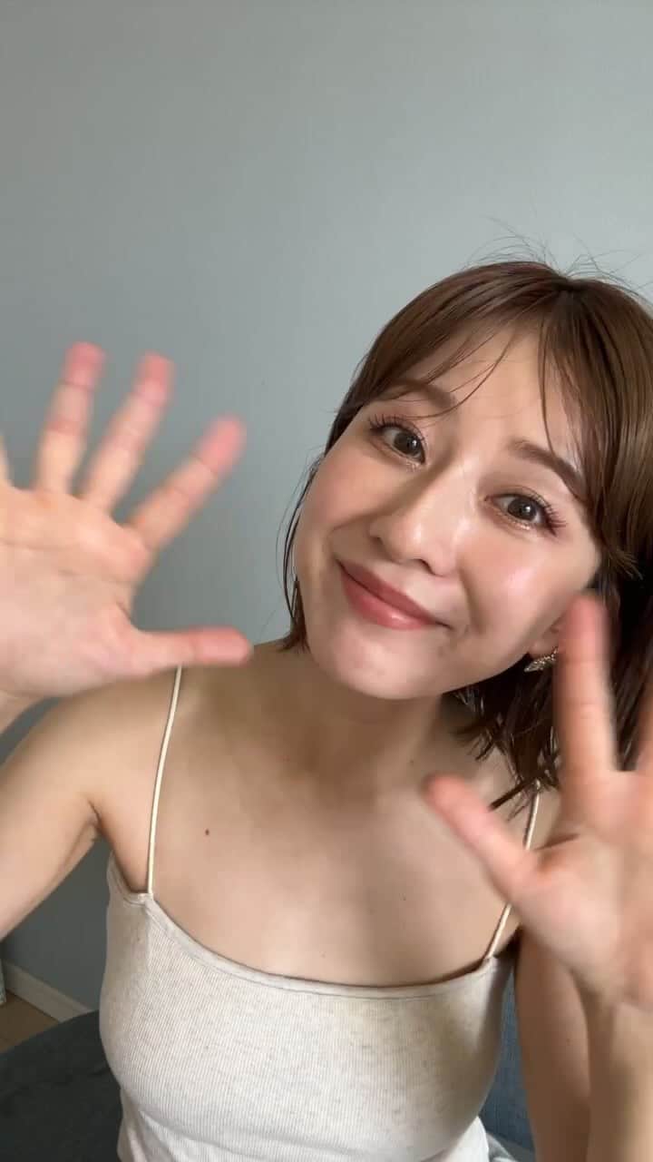 水野佐彩のインスタグラム：「メイクライブ🍧」