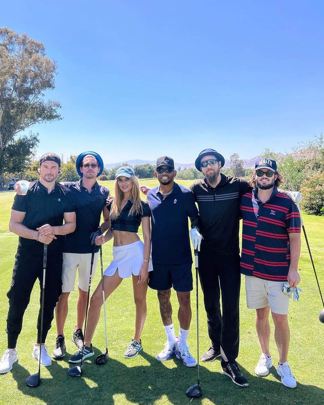 Ashley Haasさんのインスタグラム写真 - (Ashley HaasInstagram)「After my last 2 slides I’m now a golf girl! Takes 1 epic shot and you’re sucked back in! It wasn’t my first time hosting a charity golf tournament, but it was my first time playing in one. Couldn’t have asked for a better group of humans to play/WIN The Golf Classic’s 19th year Tournament benefiting #uclachildrenshospital - yeah that’s right we won and by “we” I mean them lol 😂 Special thanks to @zevnorotsky and @alilasky for organizing such a wonderful event for an even better cause! 💛」7月13日 10時38分 - ashleyhaas