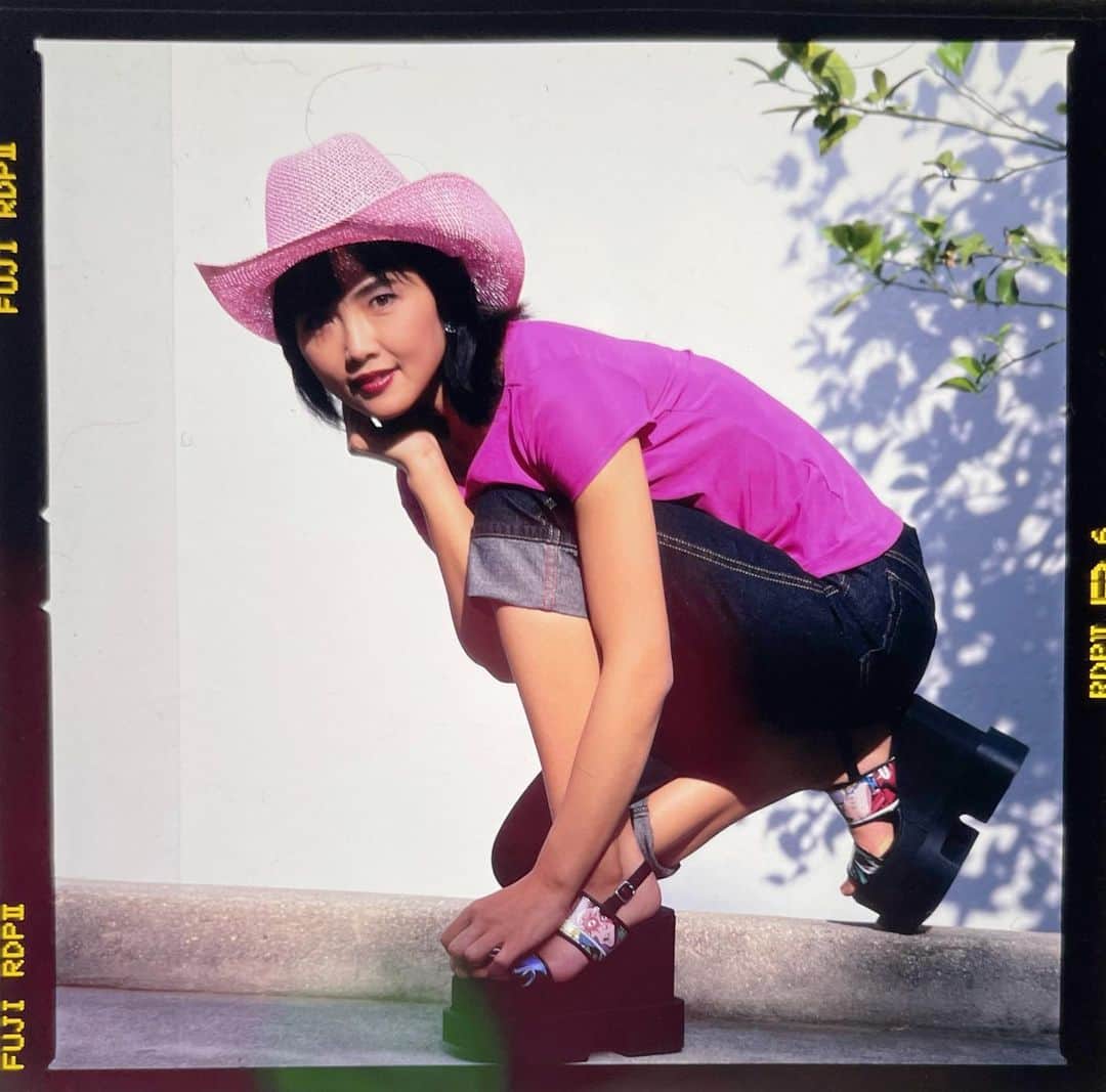 飯島真理さんのインスタグラム写真 - (飯島真理Instagram)「Cowgirl Mari 💜 Listen to “Irony of Fate”」7月13日 11時05分 - mari_iijima_official