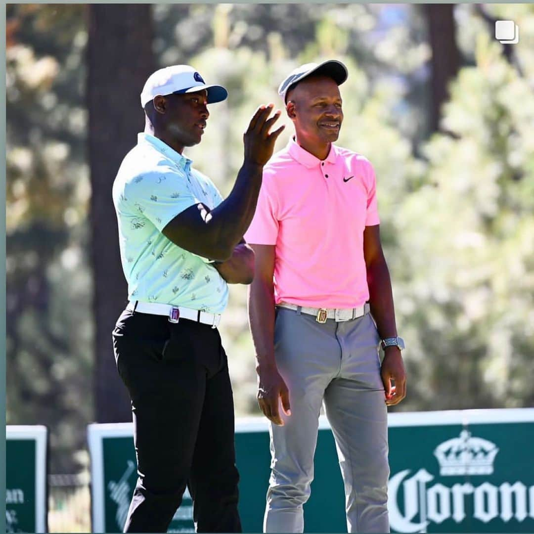 レイ・アレンさんのインスタグラム写真 - (レイ・アレンInstagram)「What is my guy @demarcusware telling me? #captionthis @acchampionship #edgewood #tahoe」7月13日 11時16分 - trayfour