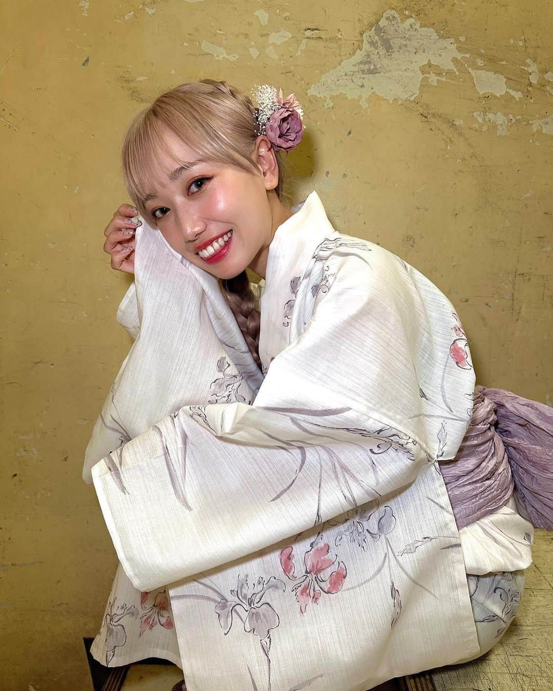 自見彩さんのインスタグラム写真 - (自見彩Instagram)「🫧👘🤍」7月13日 11時58分 - z_by.saya0018