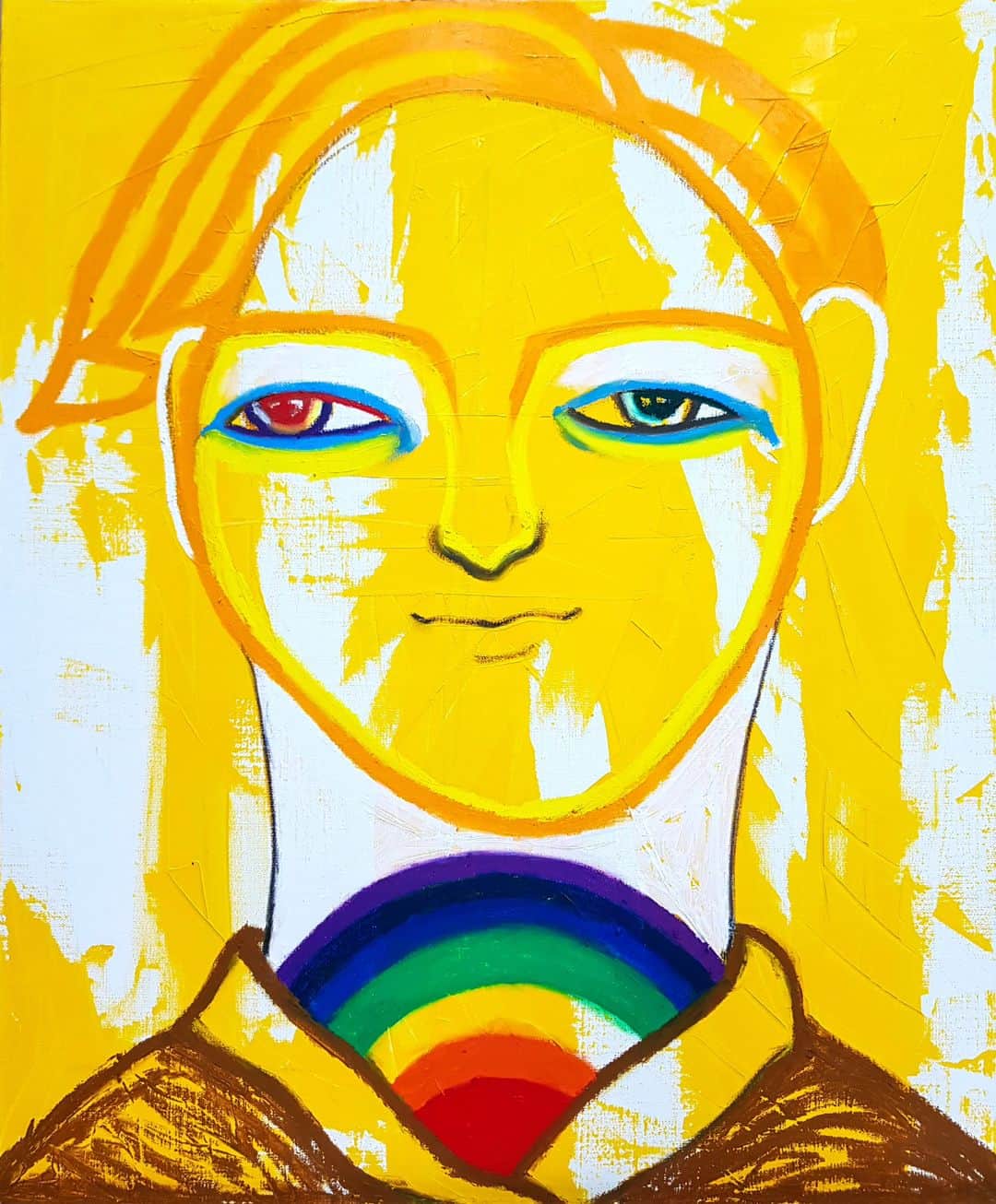 ハン・ウンソンさんのインスタグラム写真 - (ハン・ウンソンInstagram)「#SAF  SEOUL ART FAIR  7/13-16 학여울역 세텍1관  특별전에서 박수근선생님의 원화를 만날 수 있는 기회 😉  #어반브레이크 와는 다른 결의 다채로운 #서울아트페어   다양한 영감 받아 가세요!  7/21일 @artspoon.kr 에서 펼쳐질 #낙서위의그림 도 #많관부 🌟  "우리는 모두 기다리는 중이다."  "삶은 기다림의 연속이다."  "기다리는 사람들"   "트리니티" 죄,언약,은혜 727x280x606mm , oil on cavas , 2022   #일상 #일상기록 #전시 #이달의아트 #아트페어 #일상공유 #작가 #데일리 #인믈낙서 #낙서인물 #daybyday #artlovers #artlife #artfair」7月13日 21時46分 - han_esun
