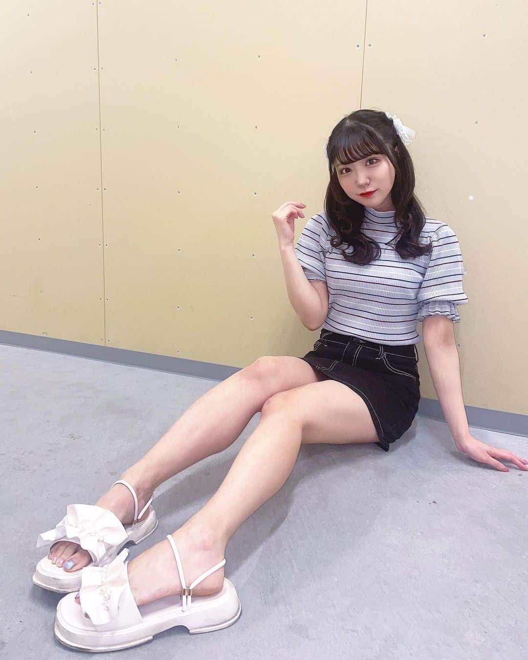 藤田みゆのインスタグラム：「. 毎日好きでいてくれる？🍉」