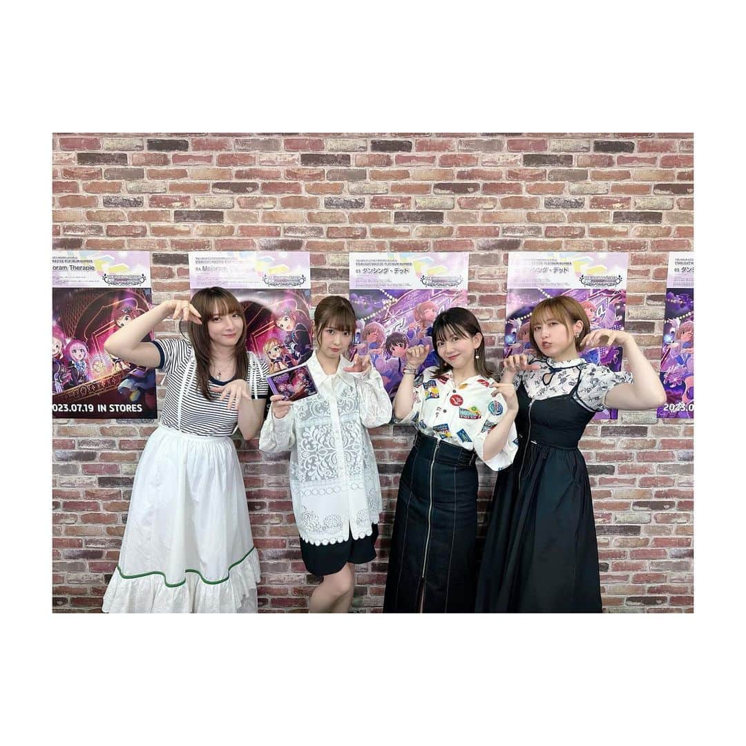 牧野由依のインスタグラム：「🧟🙏  もっと！デレステ★NIGHT #ゾンビで良かったと思った瞬間  #差し入れの #メルヘンサンドイッチ  #マンゴー🥭 #美味すぎました💓」