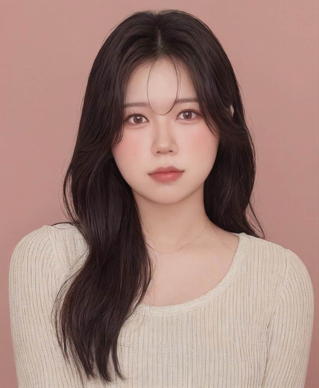 りせともよのインスタグラム：「話題のAIプロフィールやってみたけど心做しか顔がぽてってしてて自分の太さをしみじみと実感している……… ワイ………痩せなアカンわ…………(21年目)」