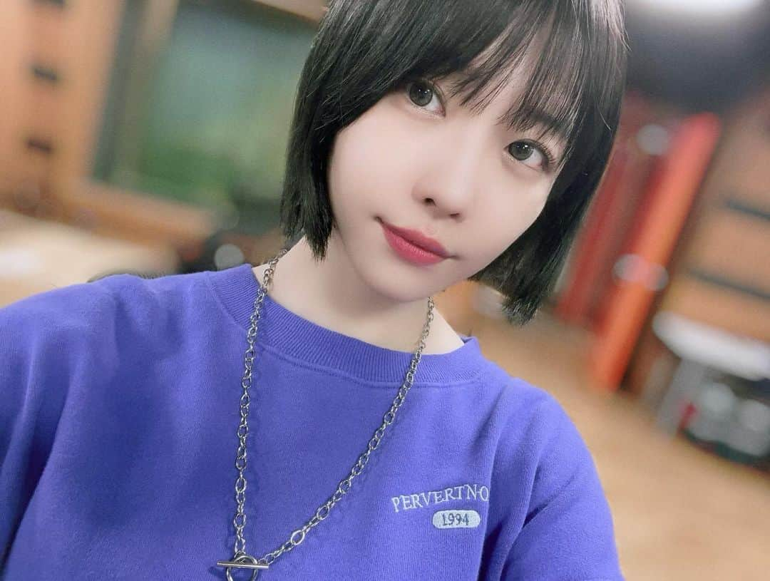 愛美さんのインスタグラム写真 - (愛美Instagram)「定期的に黒にしたくなる💇‍♀️」7月13日 16時10分 - aimin_official